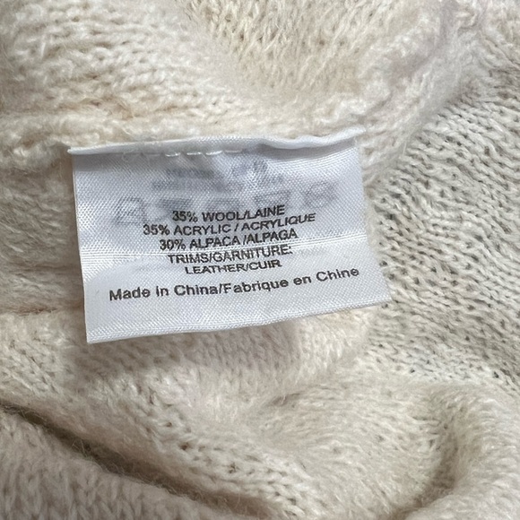 Tory Burch Burch Ivory Buckle Sweater - Picture 4 of 4